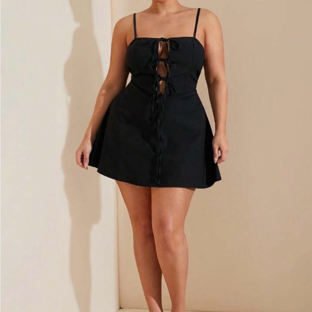 Elegant Black Women's Dress